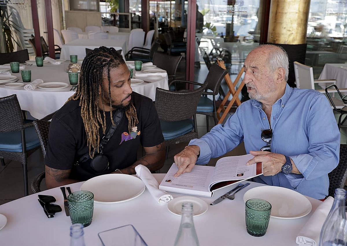 Imagen secundaria 1 - Andrew Albicy gana el Premio CANARIAS7-Pepe Moriana 2024