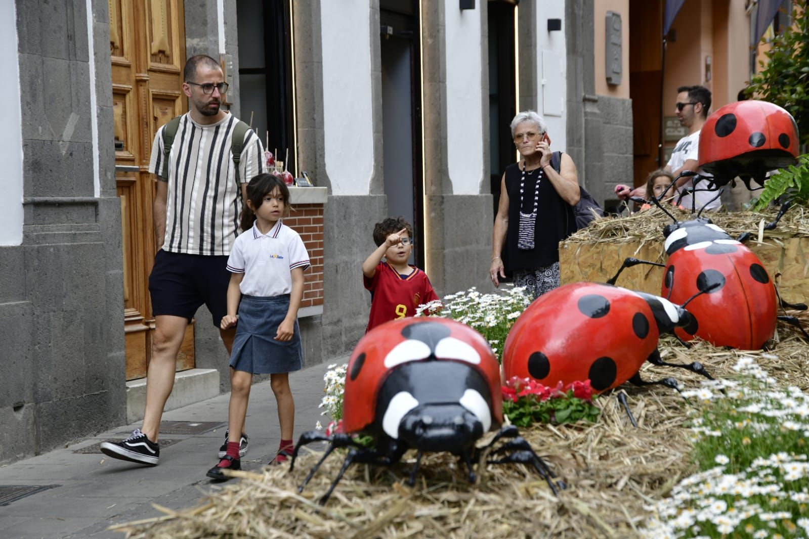 Arucas ya presume de piedra y flor