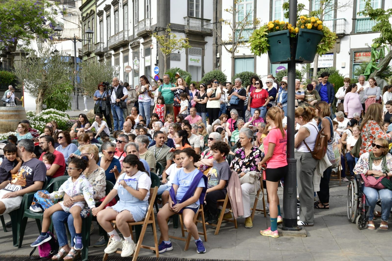 Arucas ya presume de piedra y flor