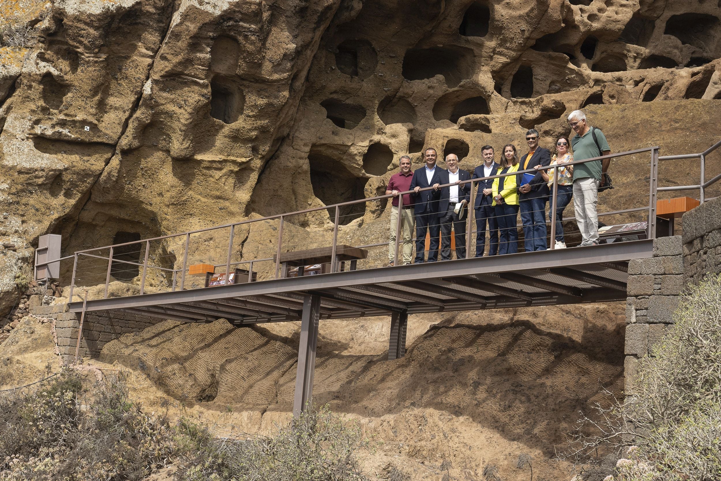 El Cabildo devuelve al Cenobio de Valerón su aspecto original y recupera valiosas piezas arqueológicas
