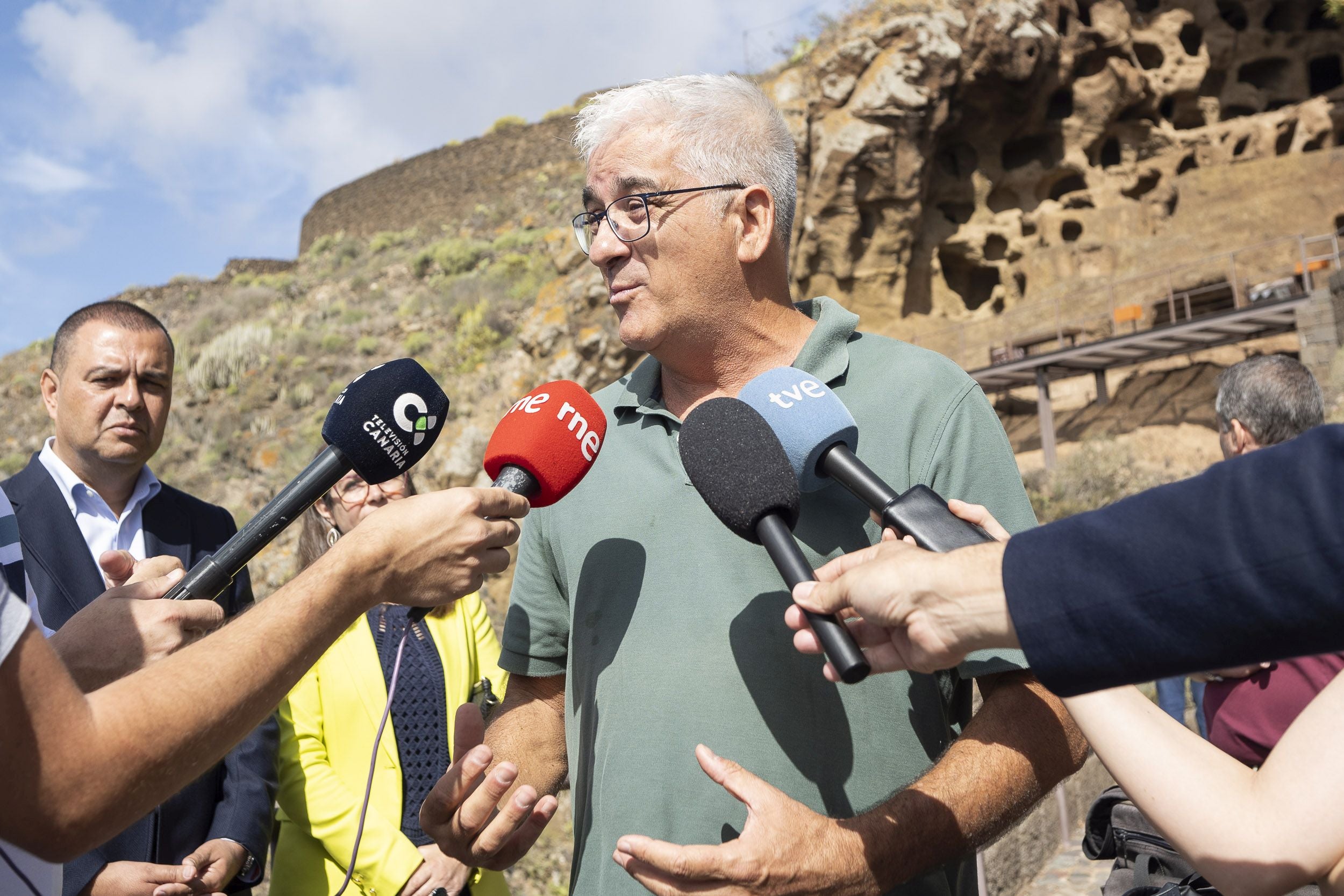 El Cabildo devuelve al Cenobio de Valerón su aspecto original y recupera valiosas piezas arqueológicas