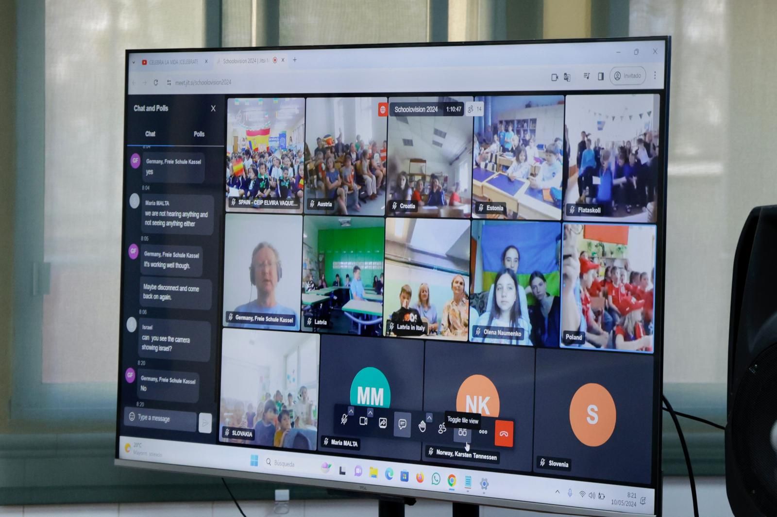 Las imágenes de la celebración del Schoolvision 2024 en el CEIP Elvira Vaquero de Valsequillo