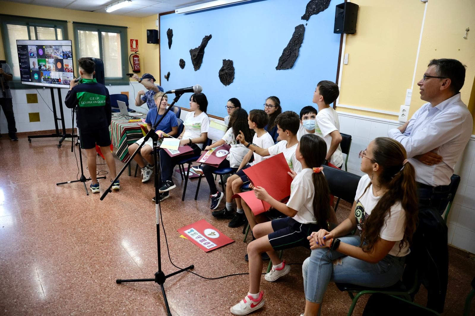 Las imágenes de la celebración del Schoolvision 2024 en el CEIP Elvira Vaquero de Valsequillo