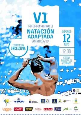 El Open Regional de Natación Adaptada reunirá a 160 nadadores en Santa Lucía