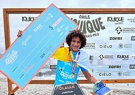 Lionel Medina brilla en Chile