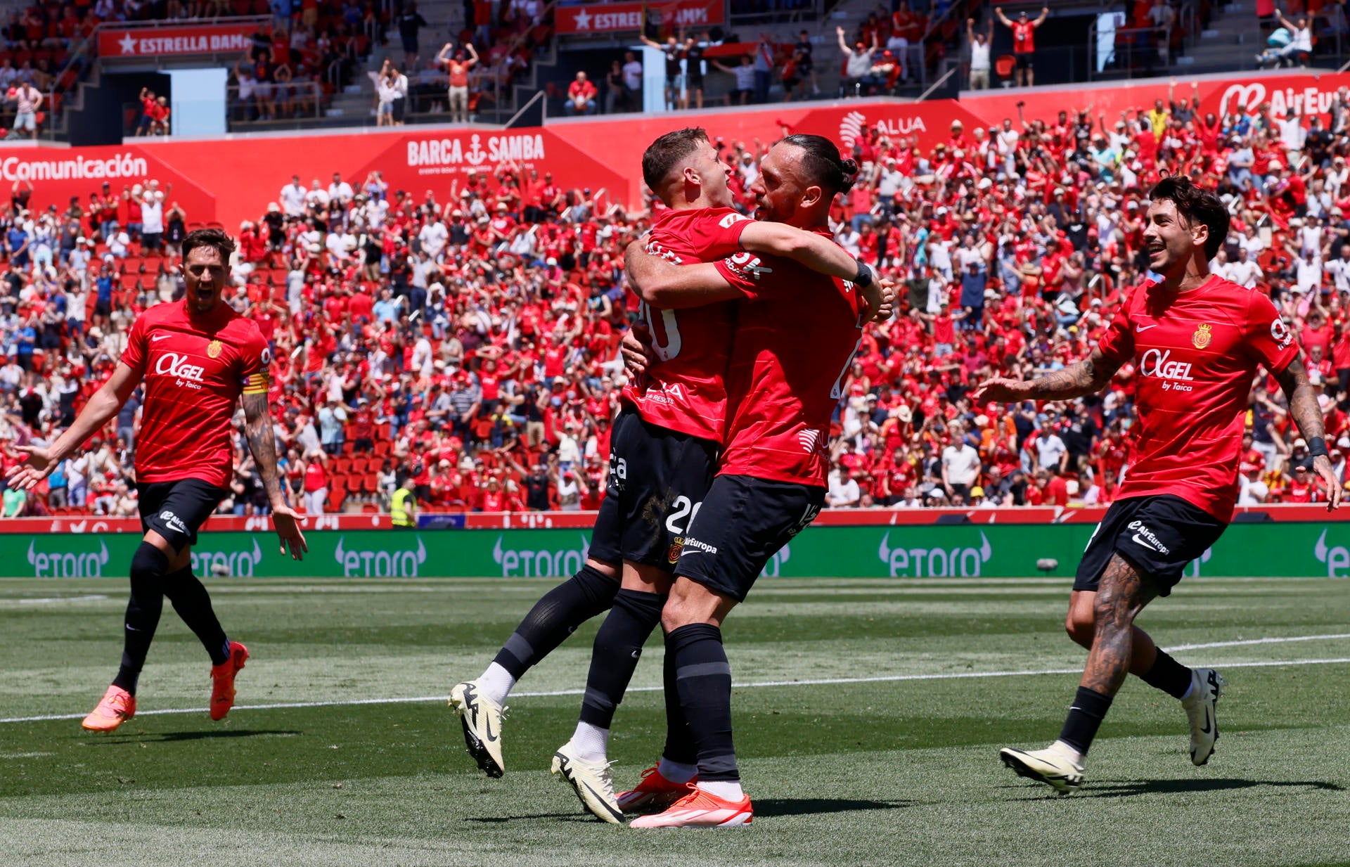 El Mallorca-Las Palmas, en imágenes