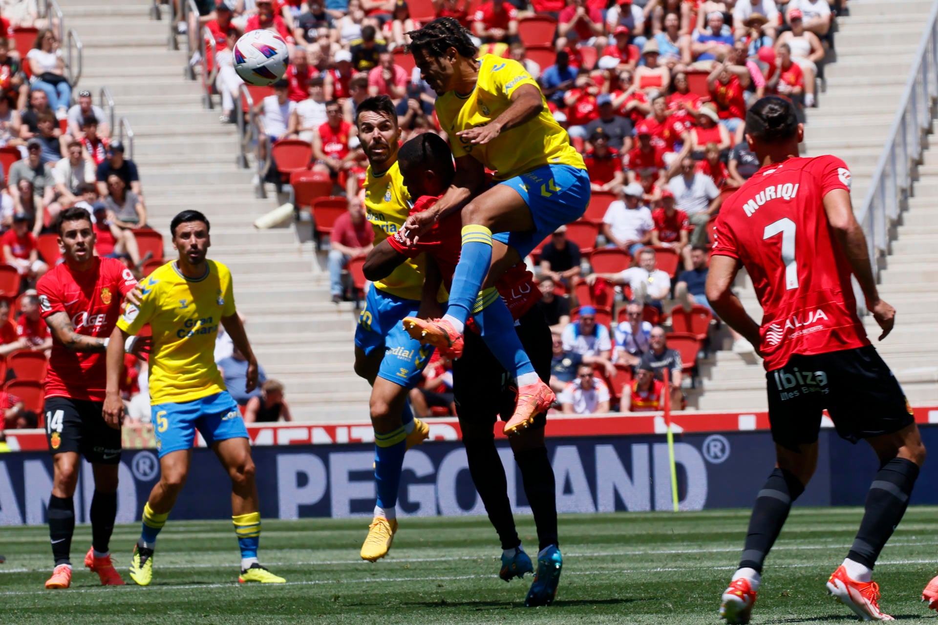 El Mallorca-Las Palmas, en imágenes