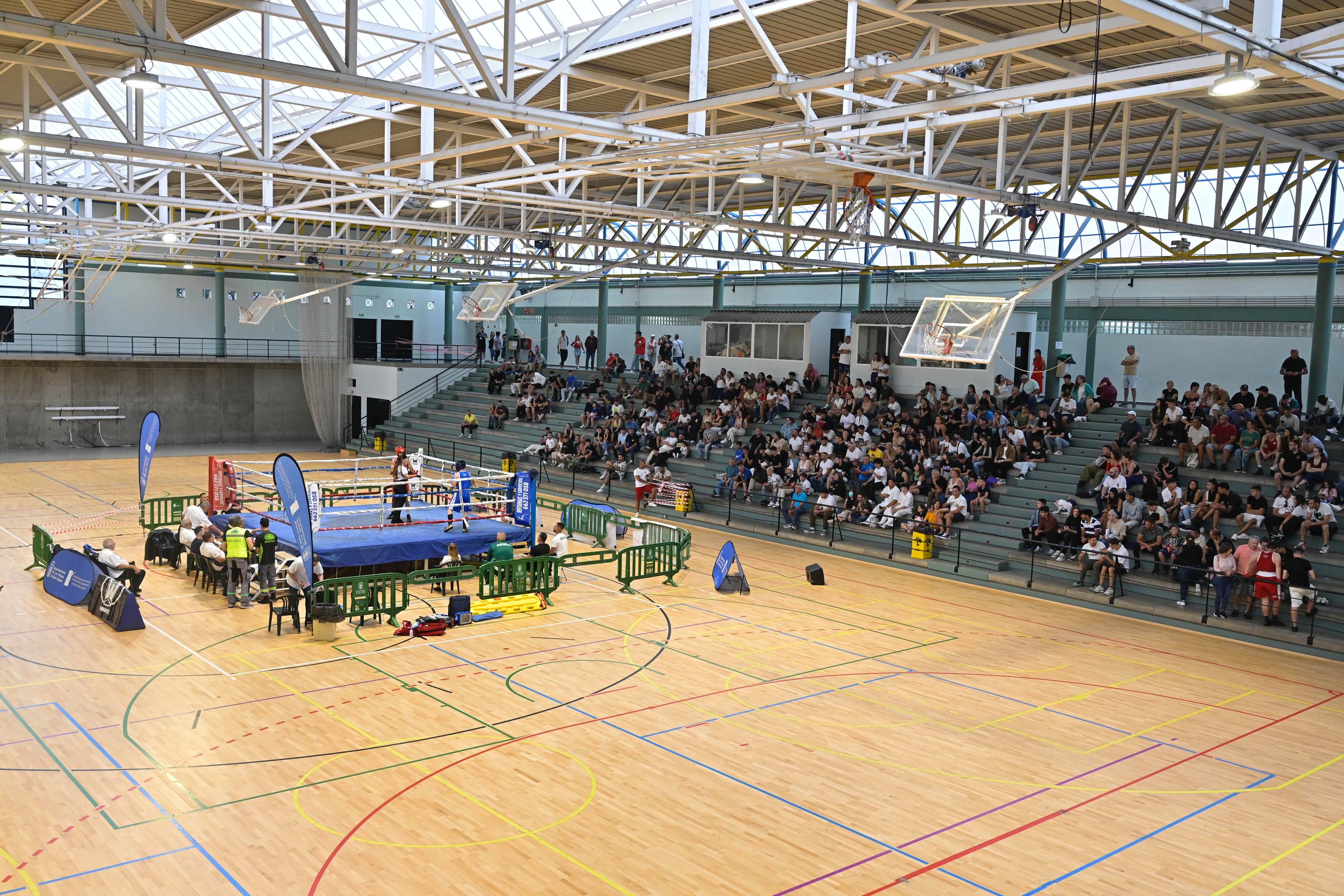 Espectáculo con la velada Las Palmas International Boxing Night