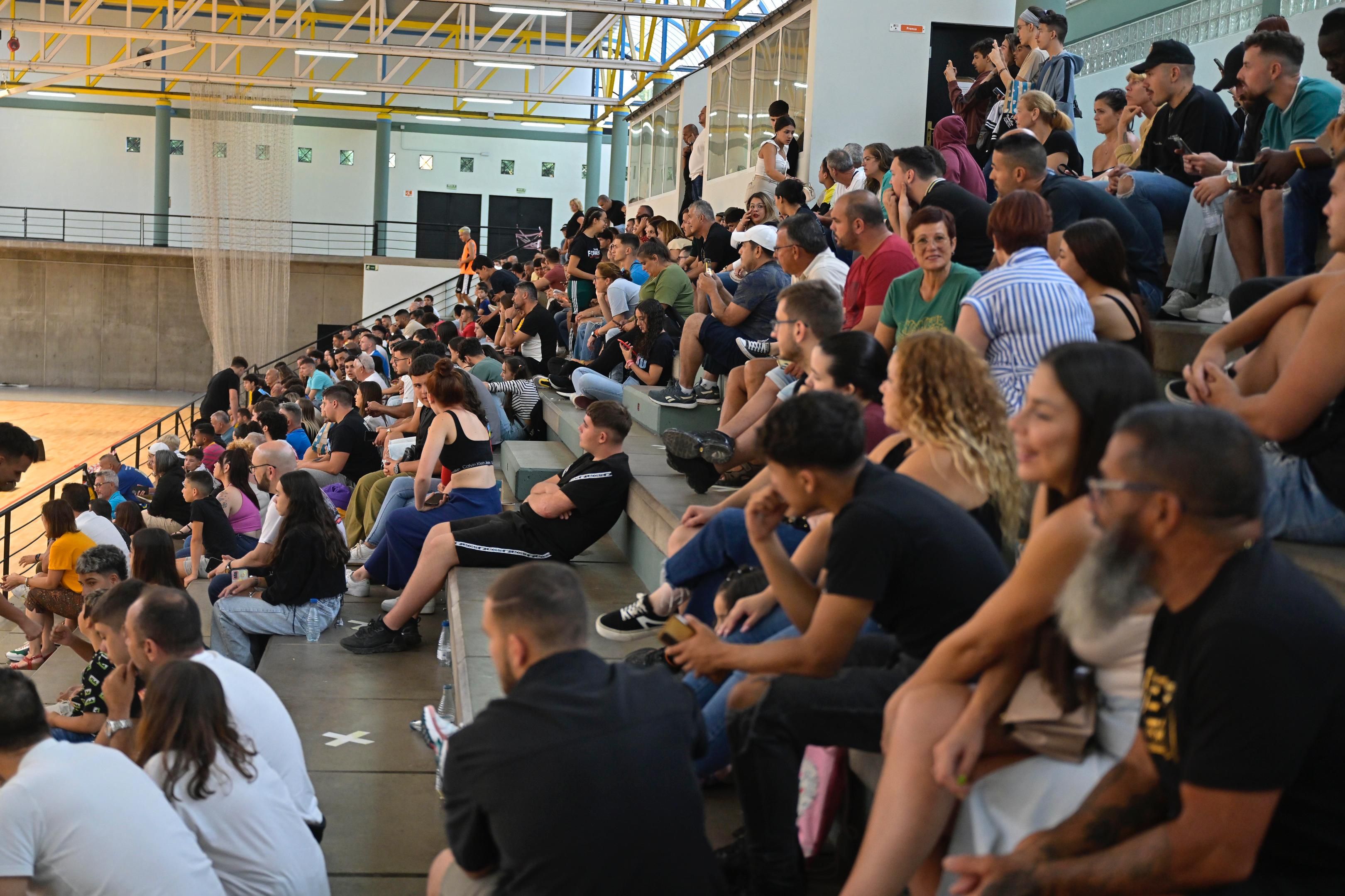 Espectáculo con la velada Las Palmas International Boxing Night