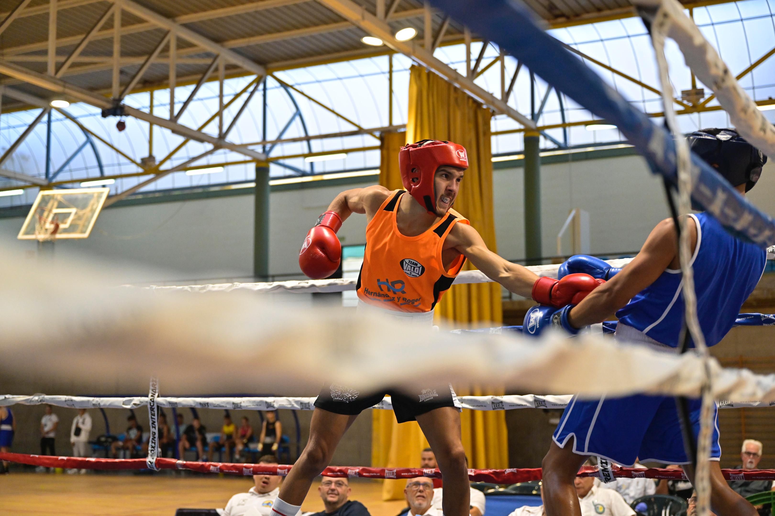 Espectáculo con la velada Las Palmas International Boxing Night