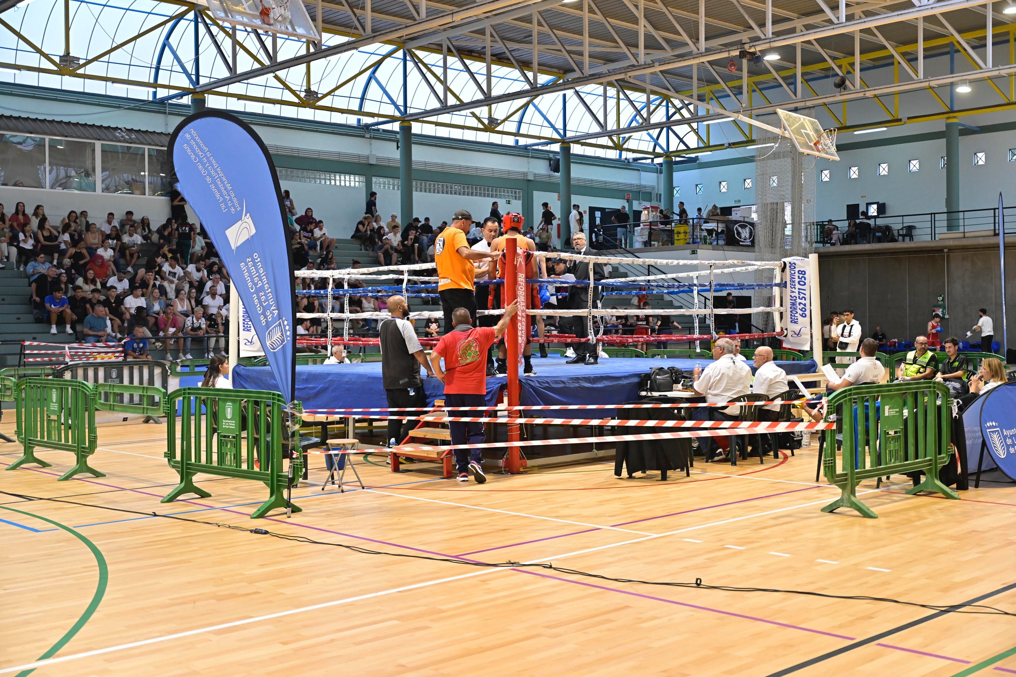 Espectáculo con la velada Las Palmas International Boxing Night