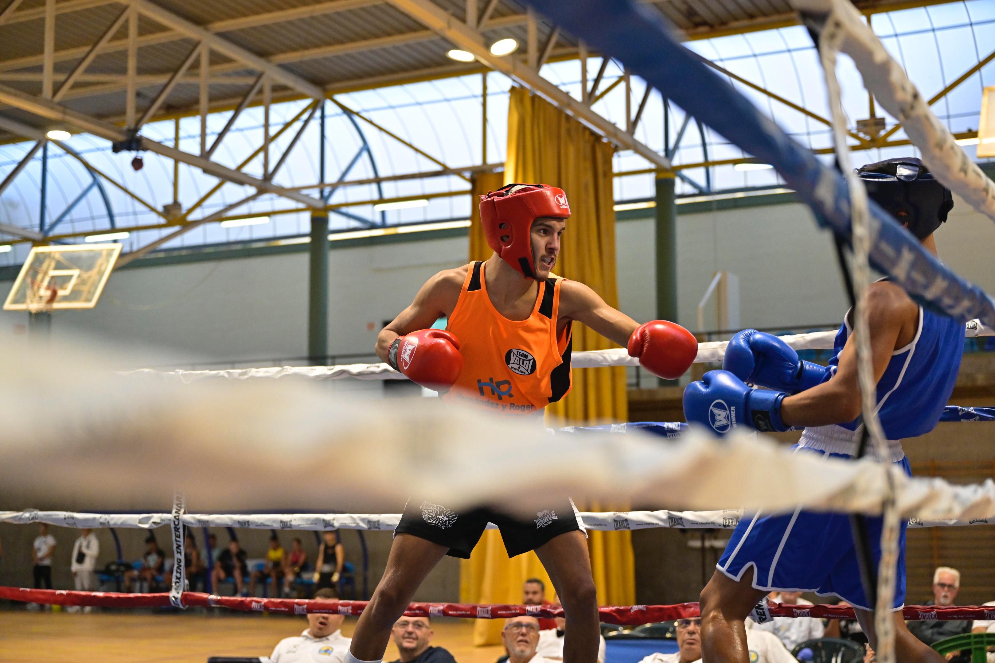 Espectáculo con la velada Las Palmas International Boxing Night