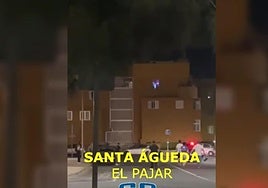 Incidentes en El Pajar con insultos y persecuciones en la calle