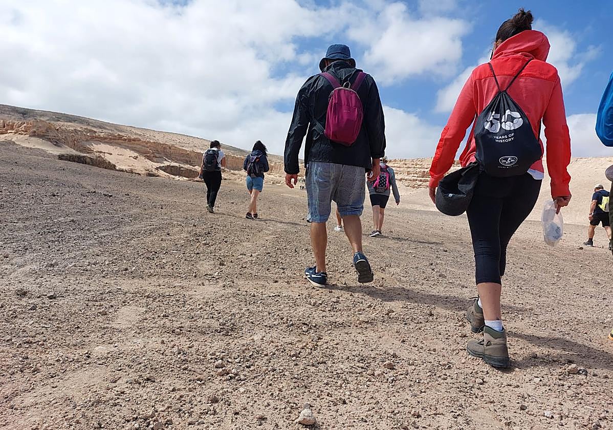 La Consejería de Medio Ambiente del Cabldo majorero participa cada año en el Geolodía.