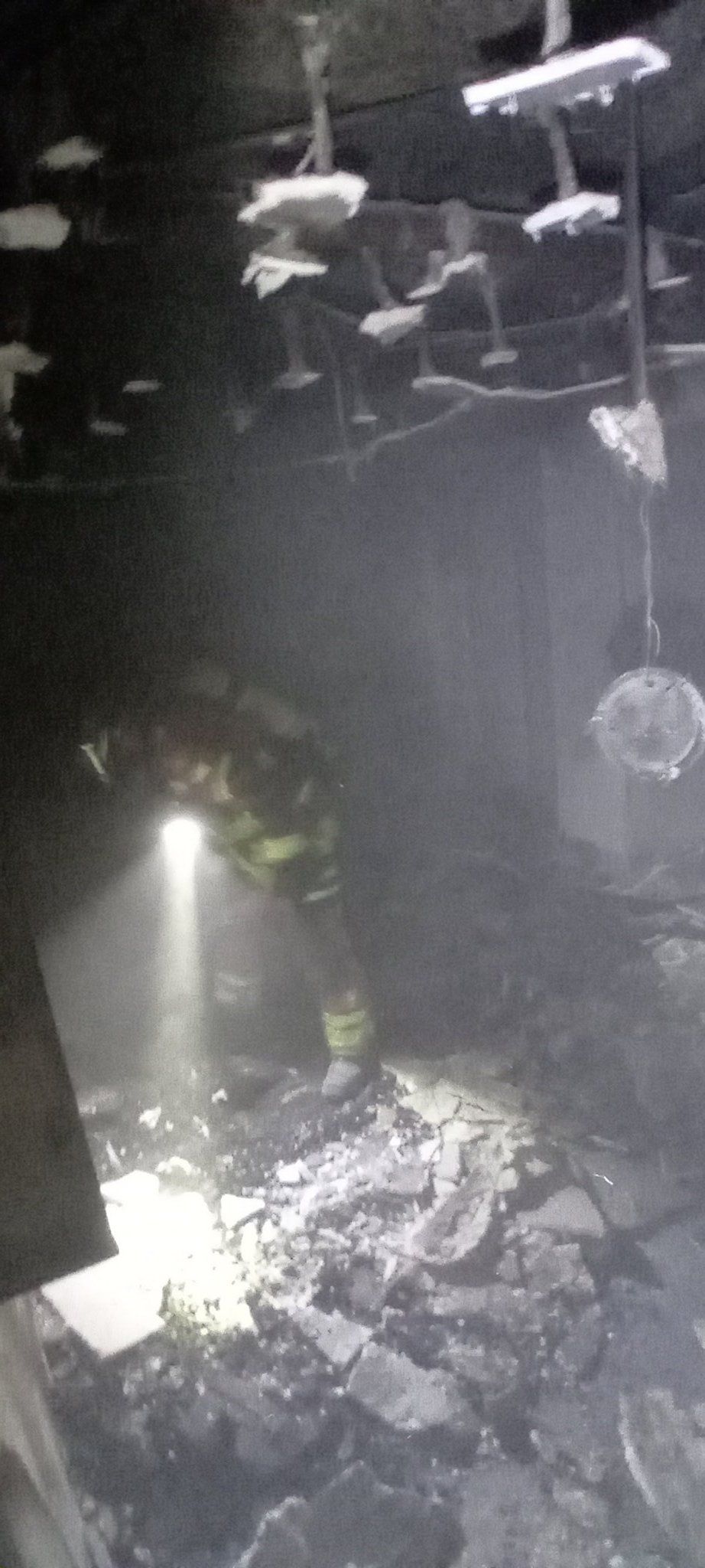 Arde una casa en El Batán