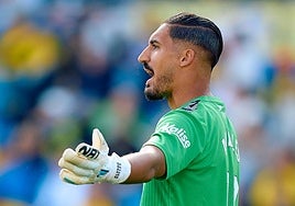 Valles, en un encuentro de esta temporada.