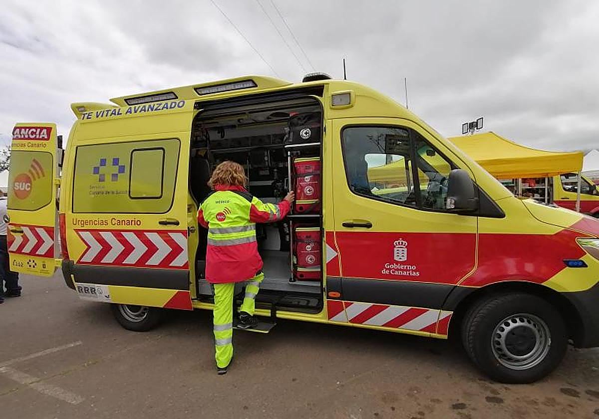 Imagen de archivo de una unidad medicalizada del SUC.