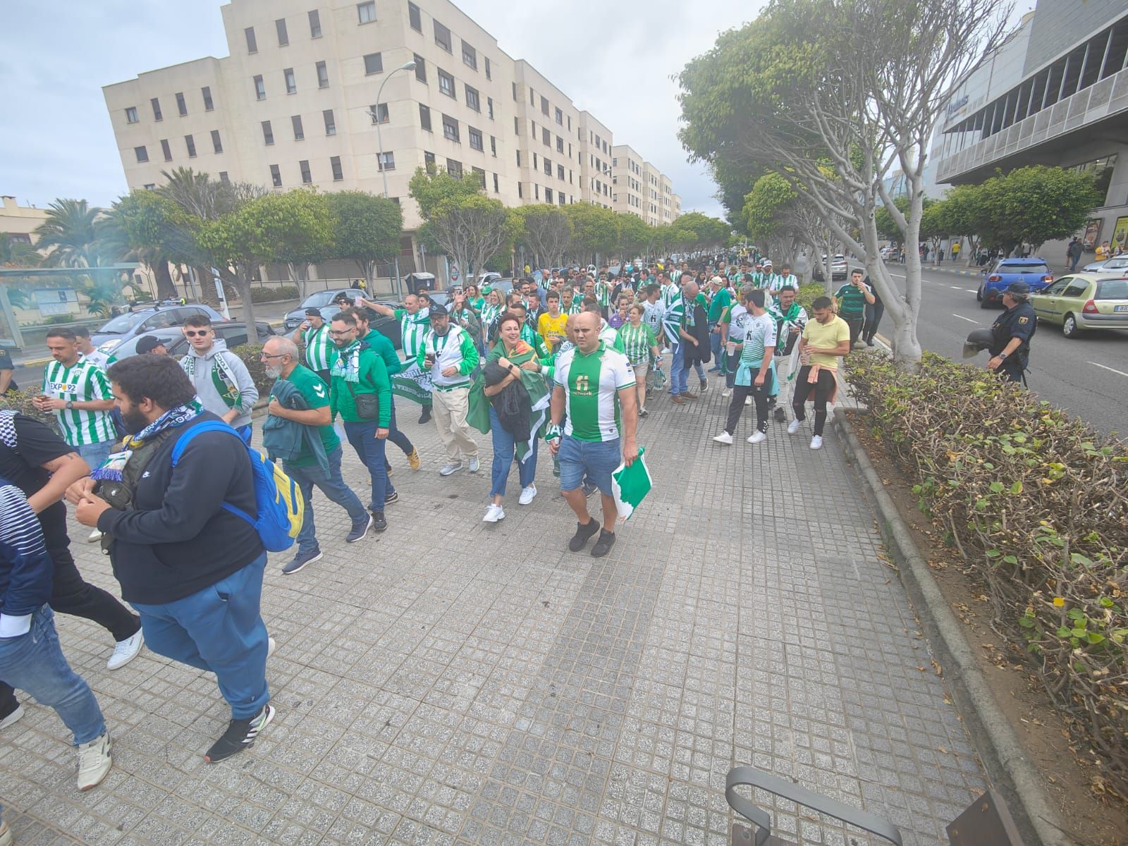El encuentro entre Las Palmas y el Betis, en imágenes