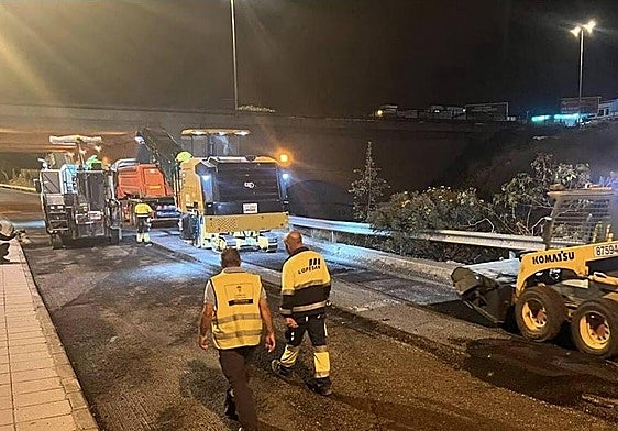 Las obras comenzaron la pasada madrugada.