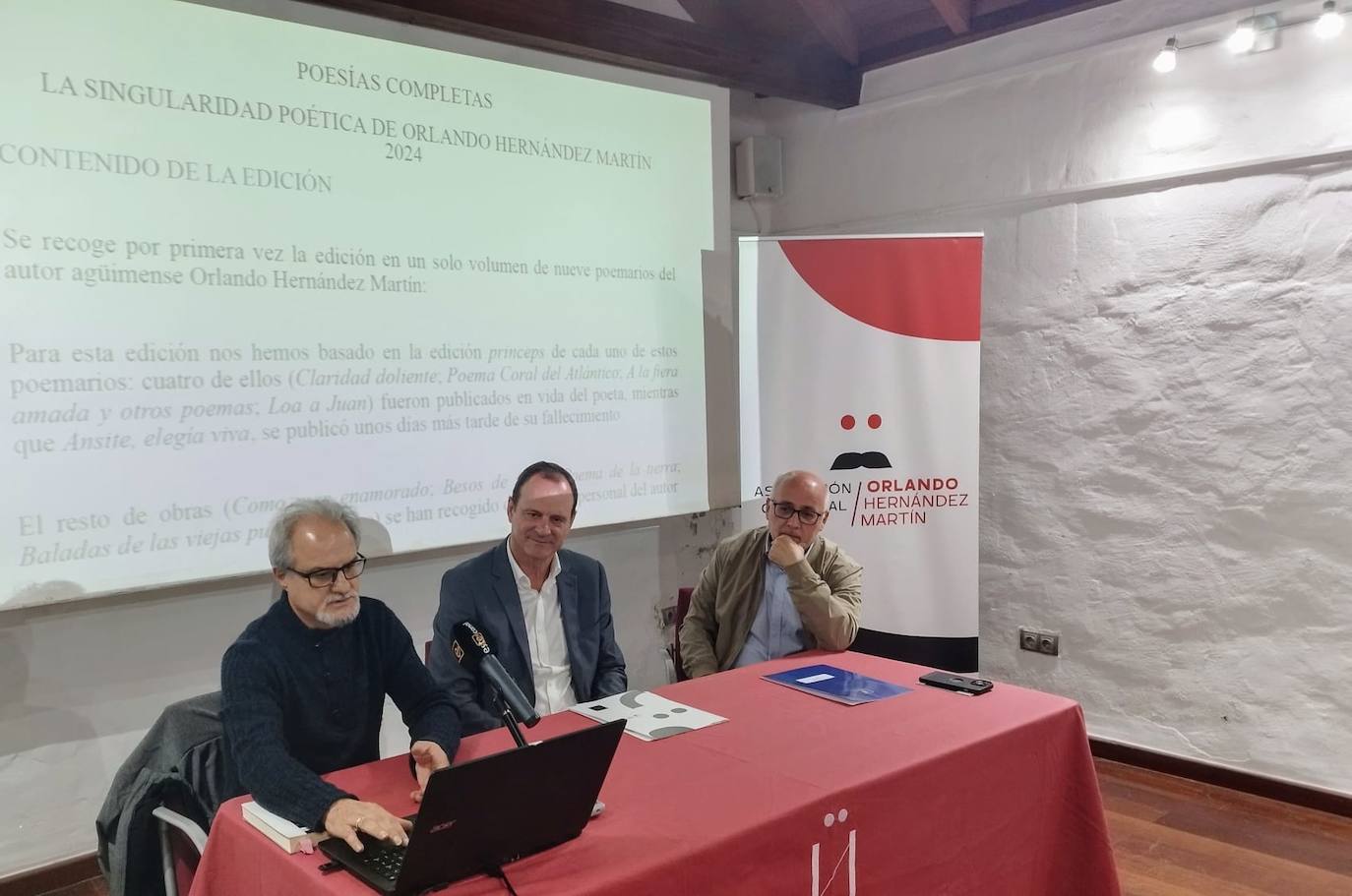 Imagen secundaria 2 - Agüimes recuerda la figura del escritor y dramaturgo Orlando Hernández