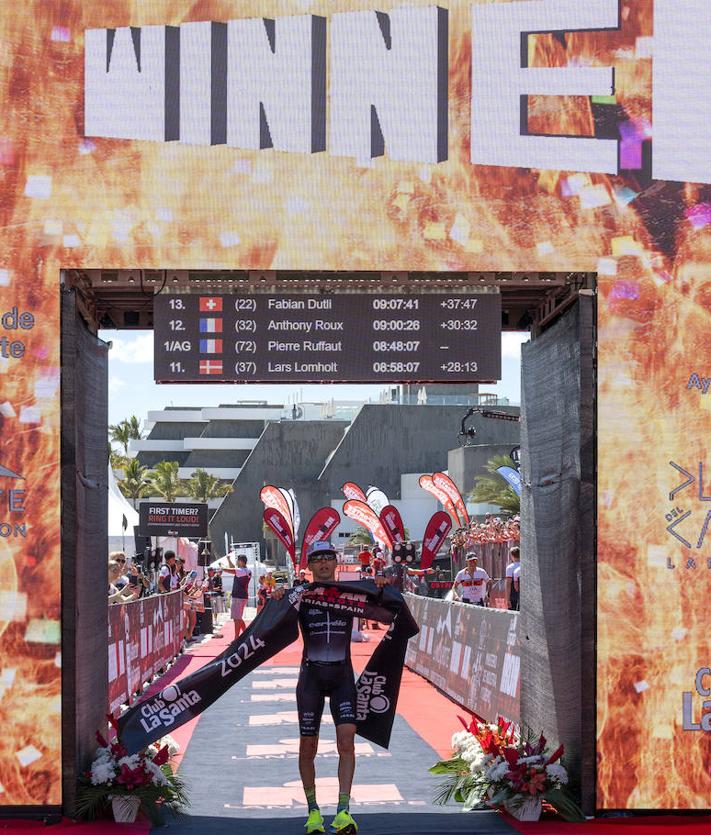 Imagen secundaria 2 - Vandendriessche y Haug se coronan en el Ironman de Lanzarote