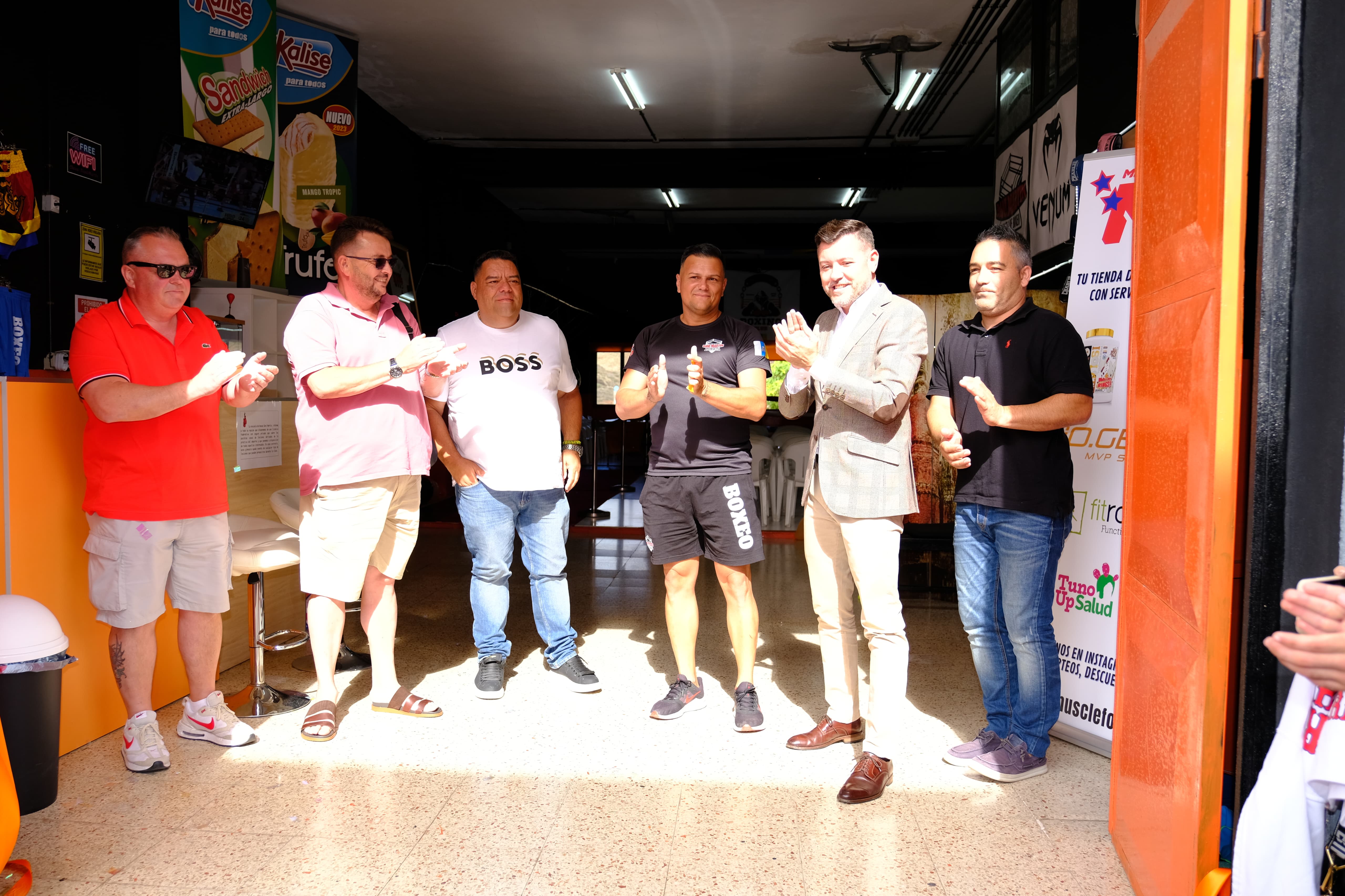 Inauguración de la Escuela de Boxeo Dani Martín en Gáldar