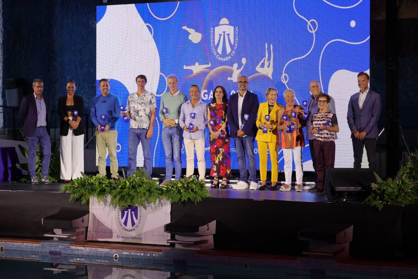 La gala de la Federación Canaria de Natación 2024, en imágenes