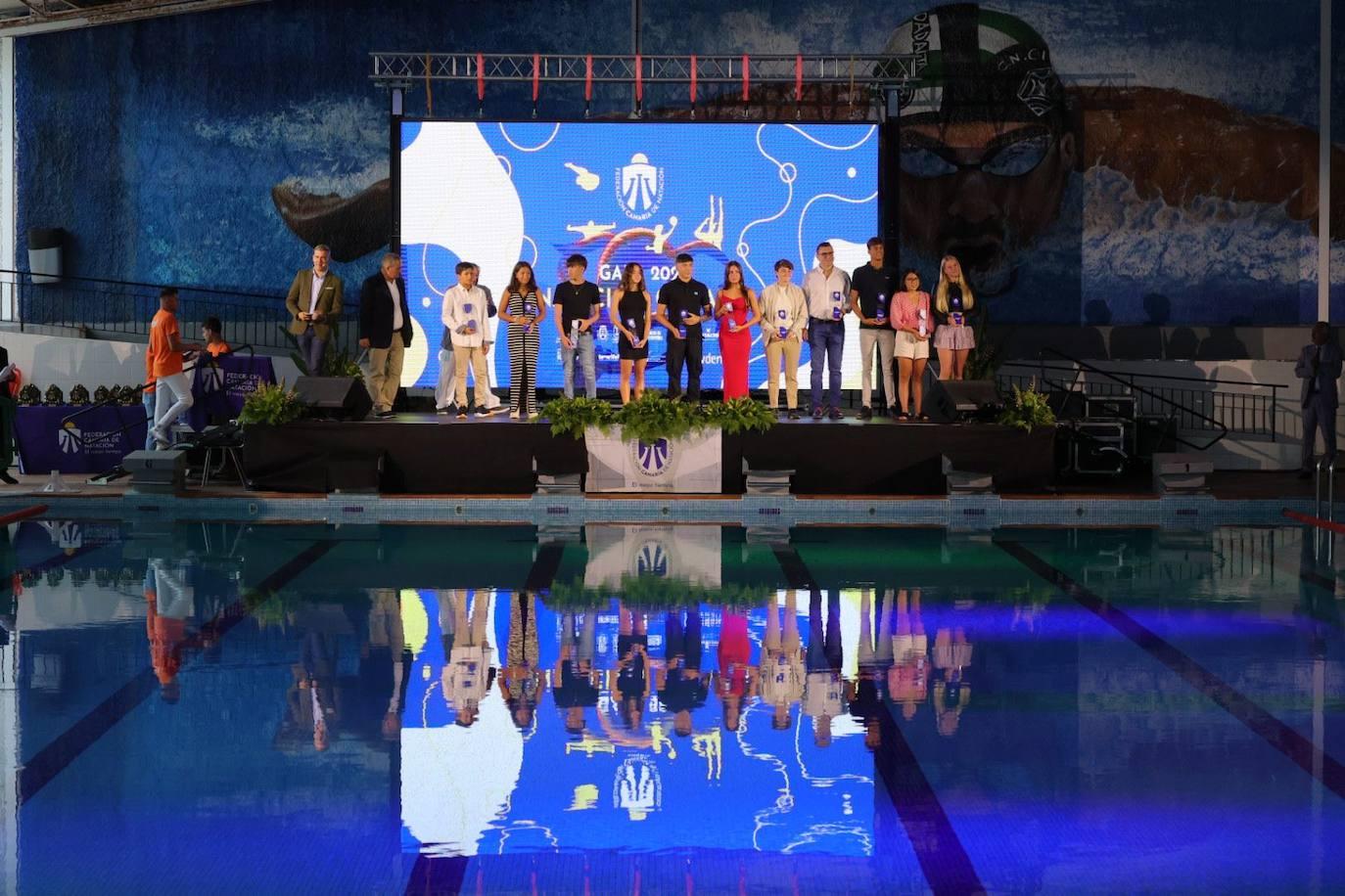 La gala de la Federación Canaria de Natación 2024, en imágenes