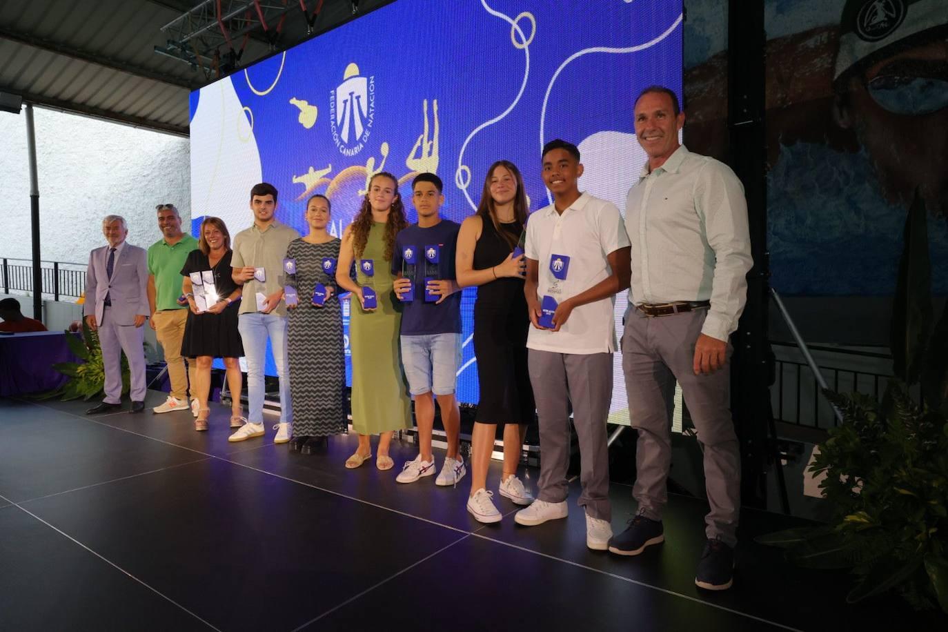 La gala de la Federación Canaria de Natación 2024, en imágenes