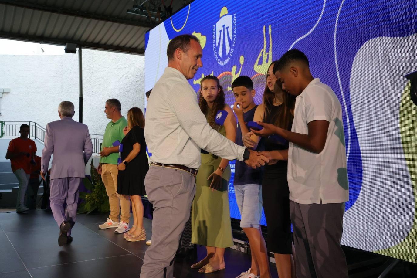 La gala de la Federación Canaria de Natación 2024, en imágenes