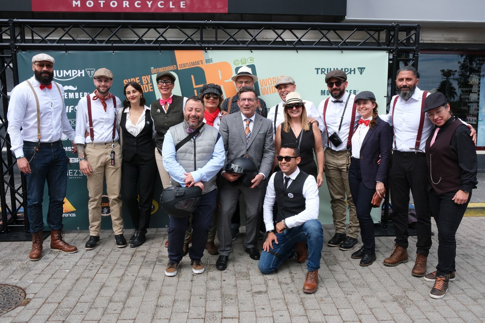 La Distinguished Gentleman`s Ride, en imágenes