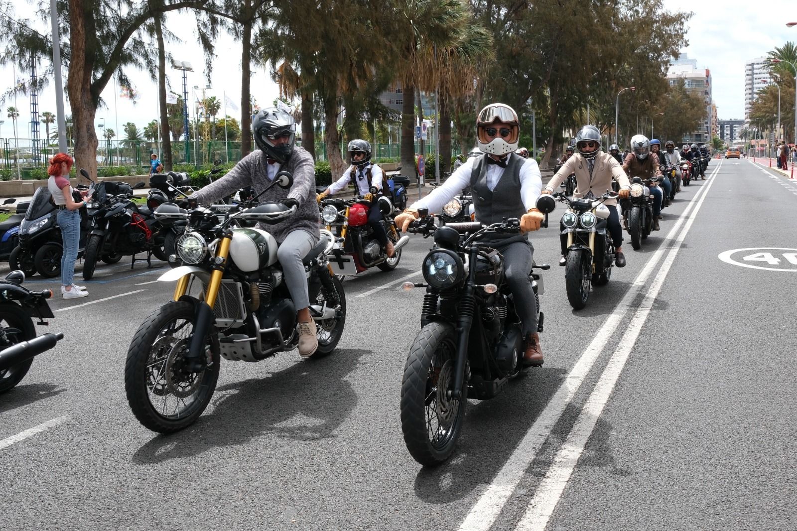 La Distinguished Gentleman`s Ride, en imágenes