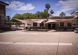 Cafetería del centro de FP César Manrique en Tenerife.