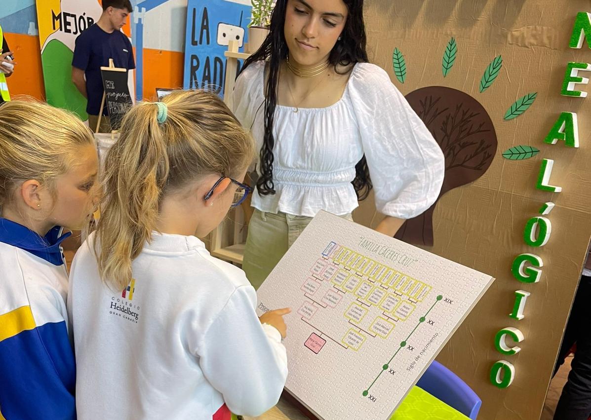 Imagen secundaria 1 - El Colegio Heidelberg celebra la X Feria del Proyecto Personal
