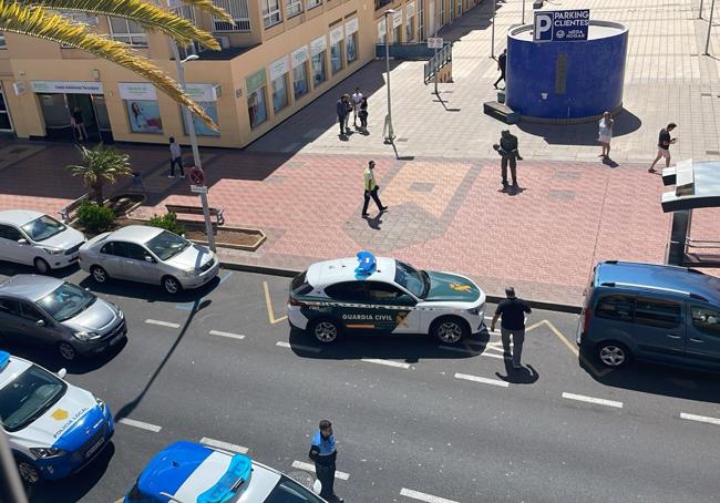 Zona donde ocurrió el incidente.
