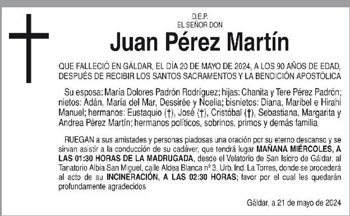 Juan Pérez Martín