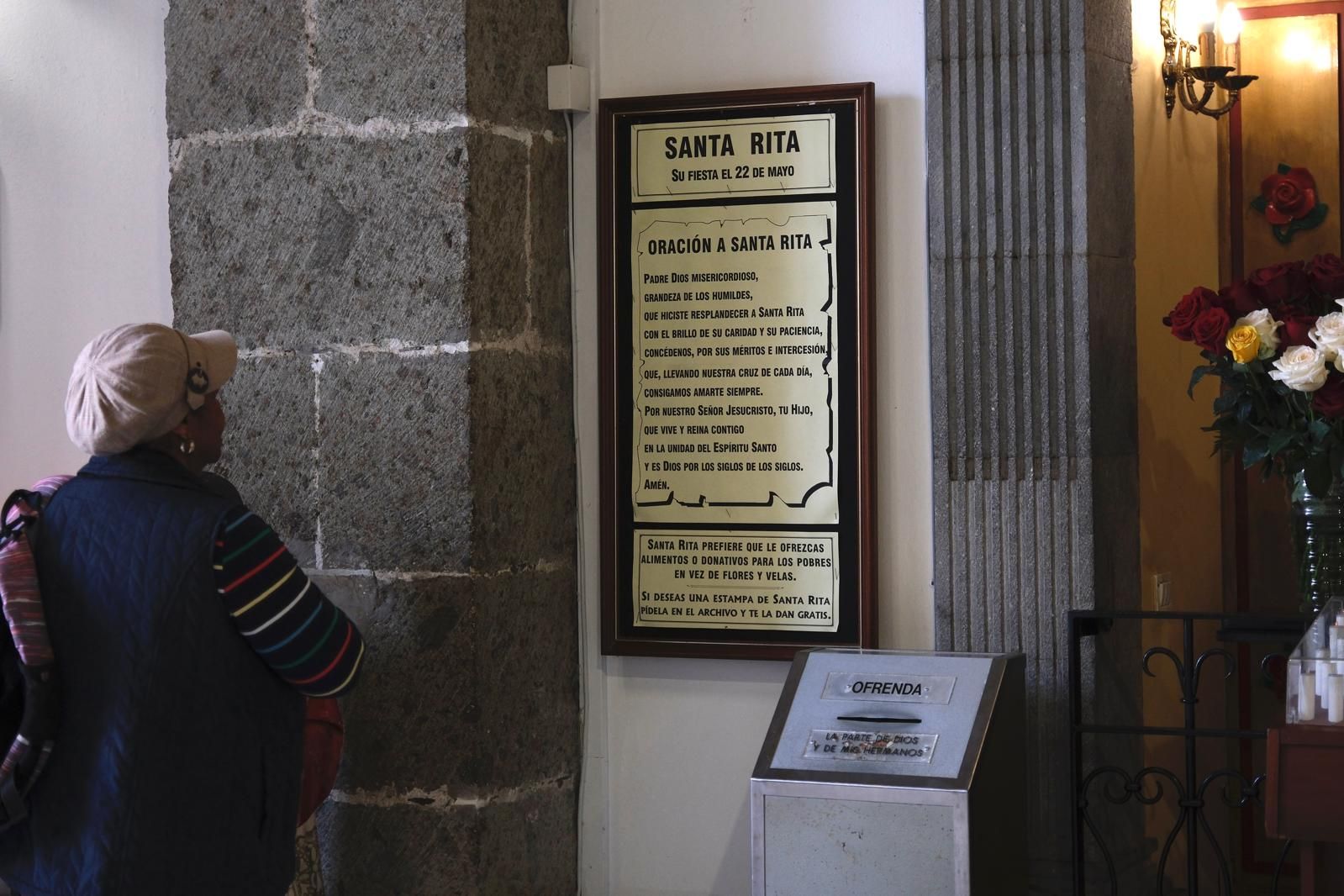 La festividad de Santa Rita en la parroquia de San Agustín, en imágenes