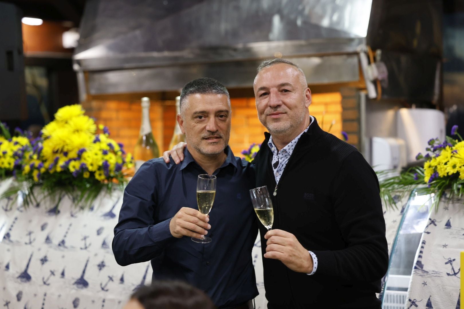 Cena de despedida de temporada de la UD en La Marinera