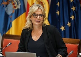 La consejera de Sanidad, Esther Monzón.