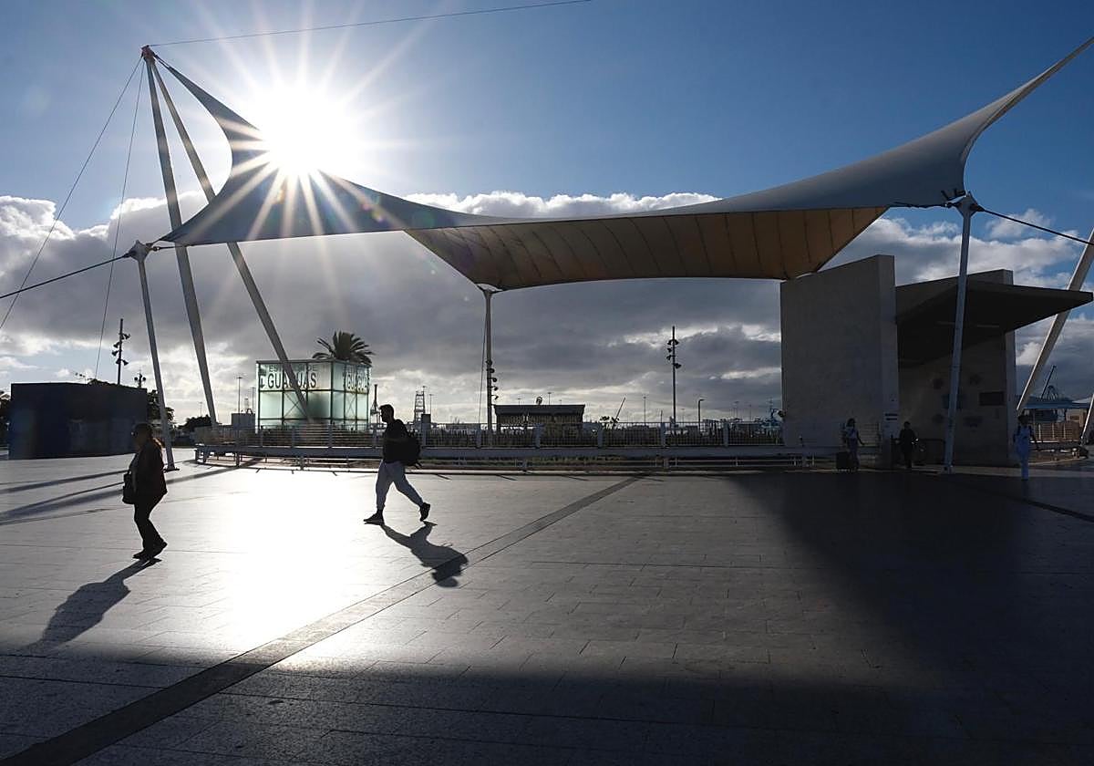 Nubes y claros en la capital grancanaria.