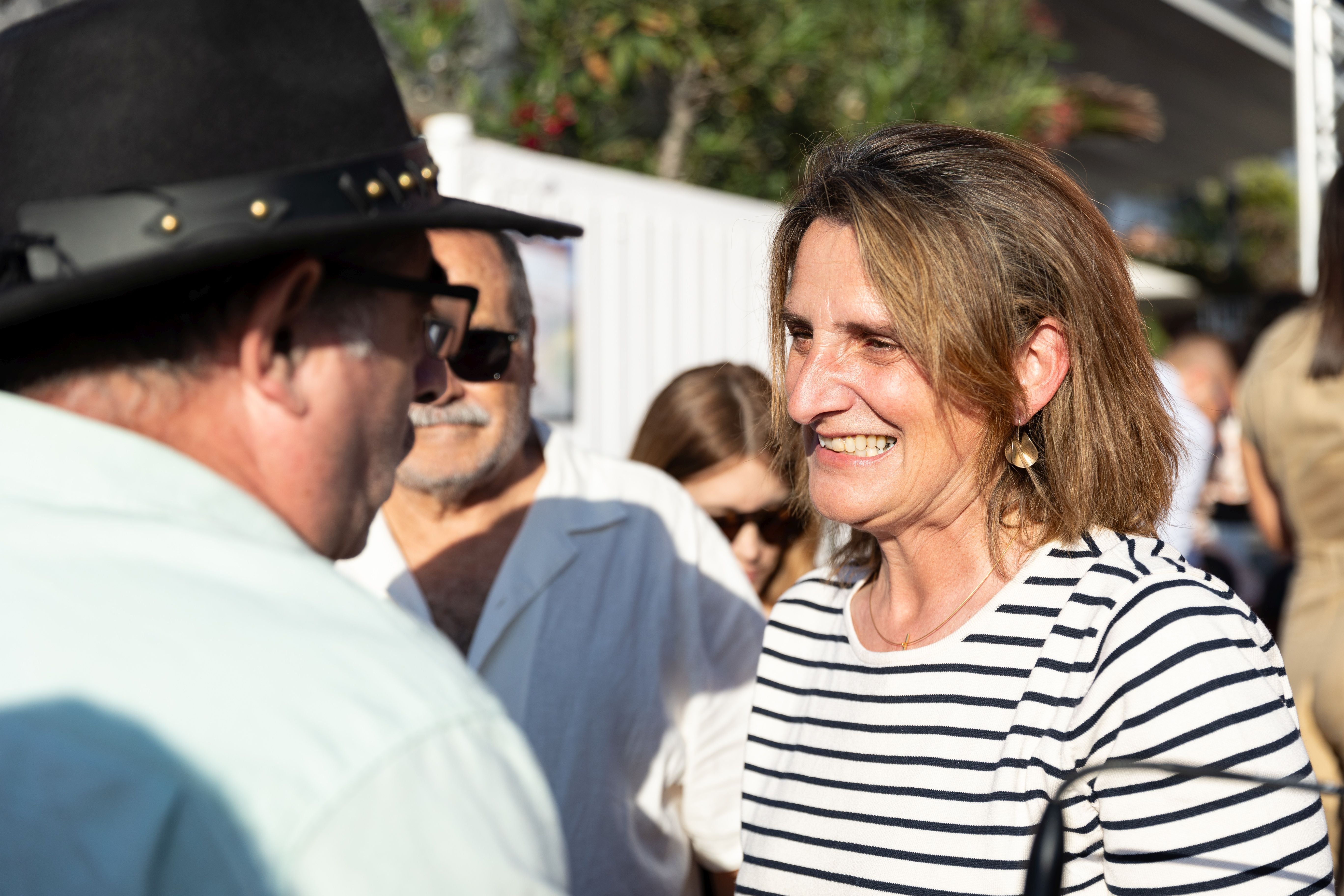 Teresa Ribera participa en un acto de campaña en Tenerife