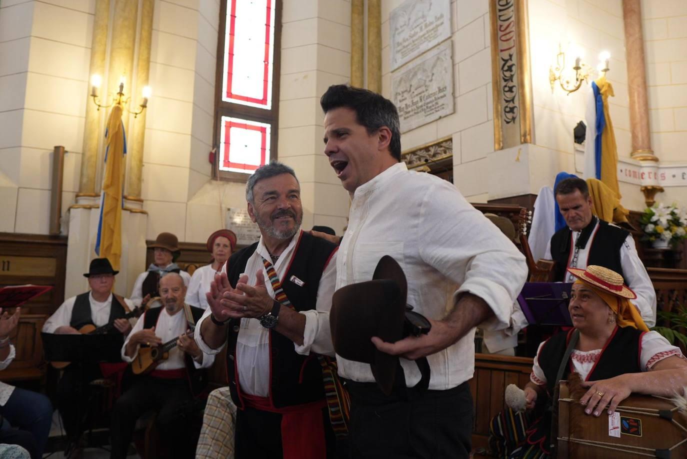La romería por el Día de Canarias en Madrid, en imágenes
