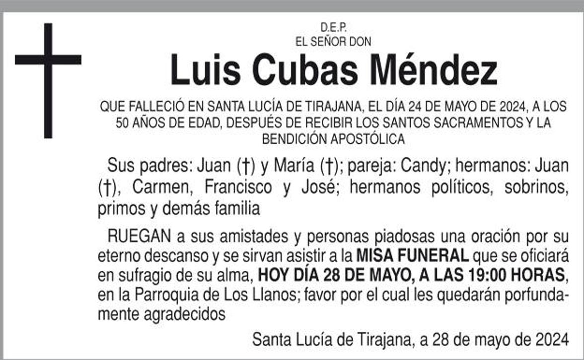 Luis Cubas Méndez