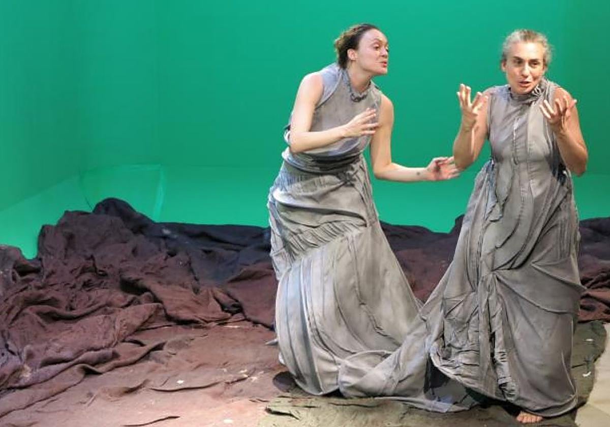 Las actrices Marta Viera y Ruth Sánchez, en una imagen de archivo, integran el elenco de 'Las bodas del Fígaro'.