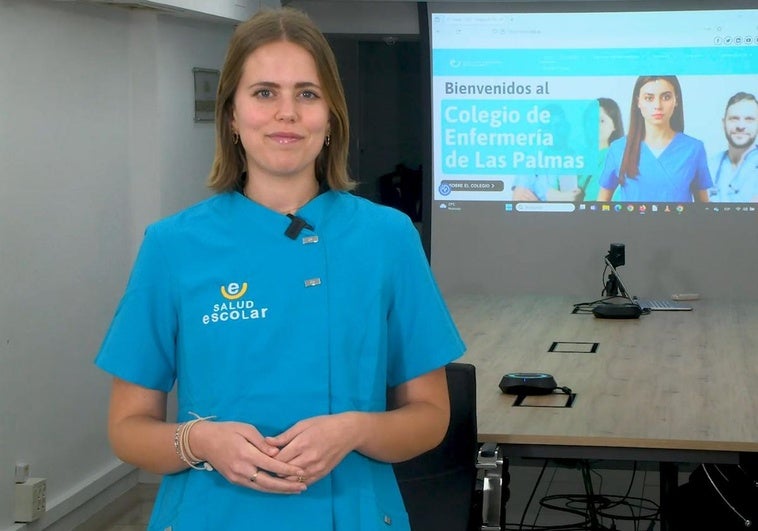 La enfermera en la escuela