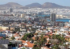 Viviendas en la capital grancanaria.
