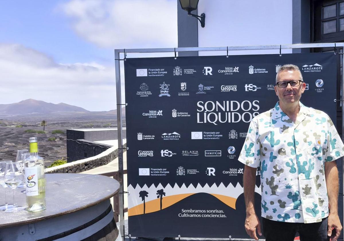 Neftalí Acosta, director del festival Sonidos Líquidos.