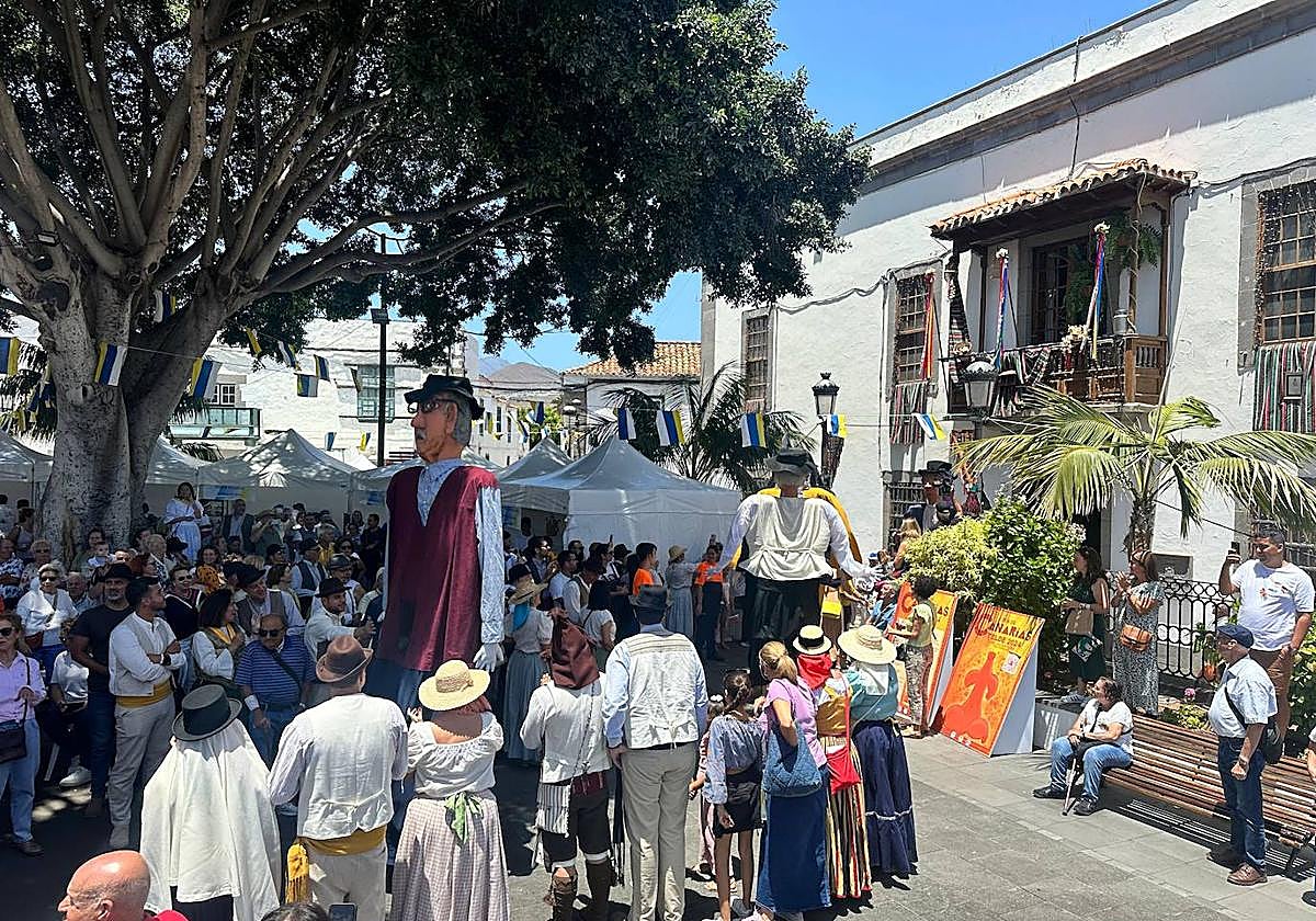 Imagen de las fiestas en Telde.