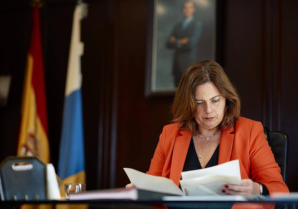 La presidenta del Puerto se reunió con el presidente de Puertos del Estado.