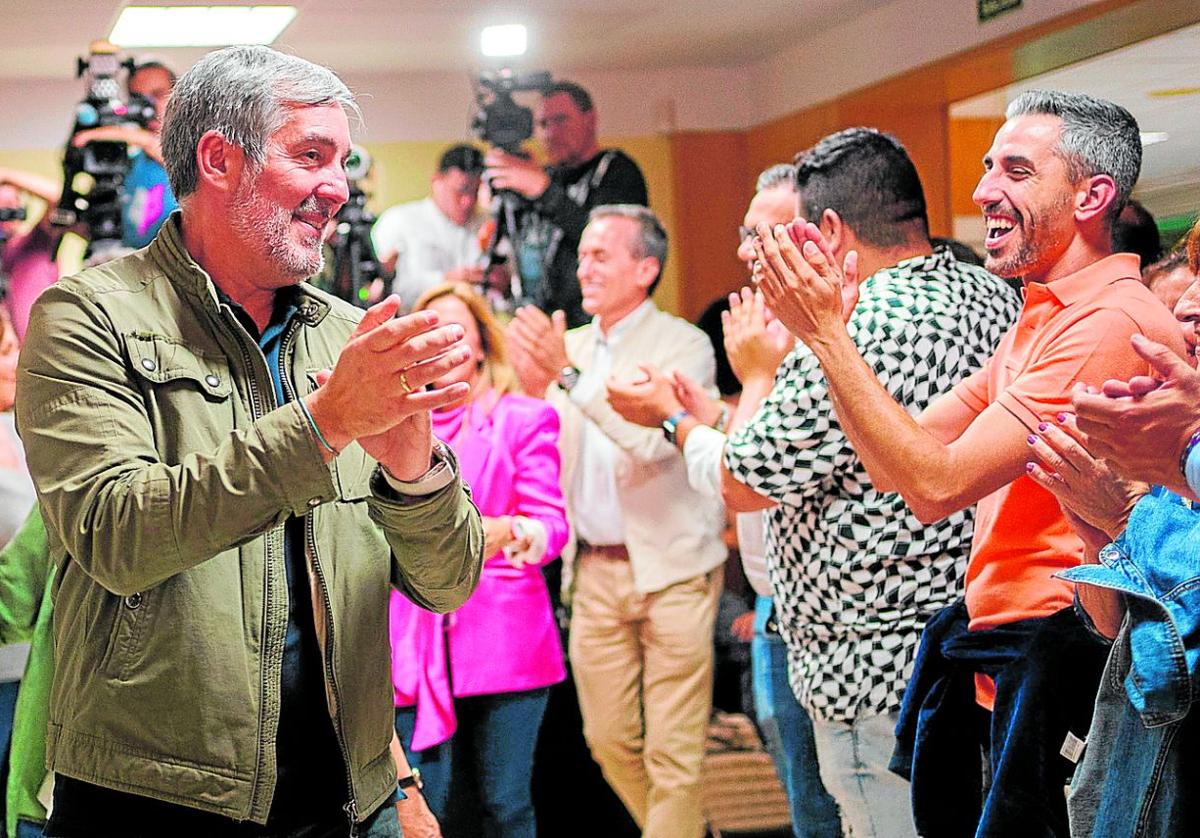 Un año desde que el Pacto de las Flores cedió el poder y CC volvió a gobernar Canarias